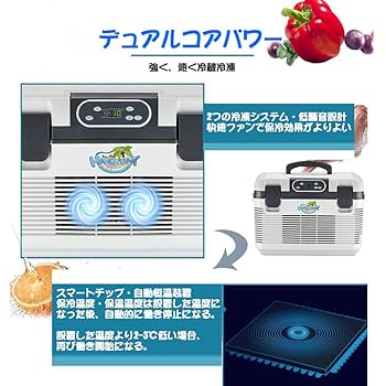 HANSHUMY 冷蔵庫 冷温庫 保温保冷庫 14L Amazon.co.jp: HANSHUMY 冷蔵庫 14L -10℃～65℃ 冷温庫 AC110V